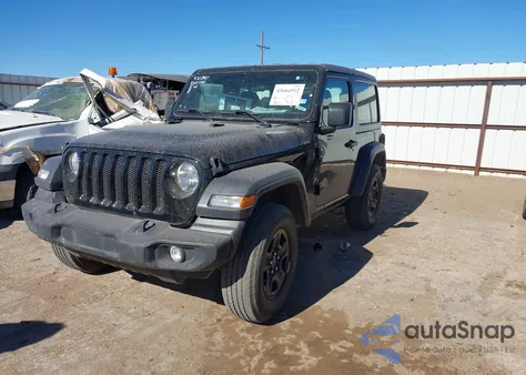 2023 Jeep Wrangler 2-Door Sport 4X4 z USA, uszkodzony, nr VIN 1C4HJXAG7PW687683
